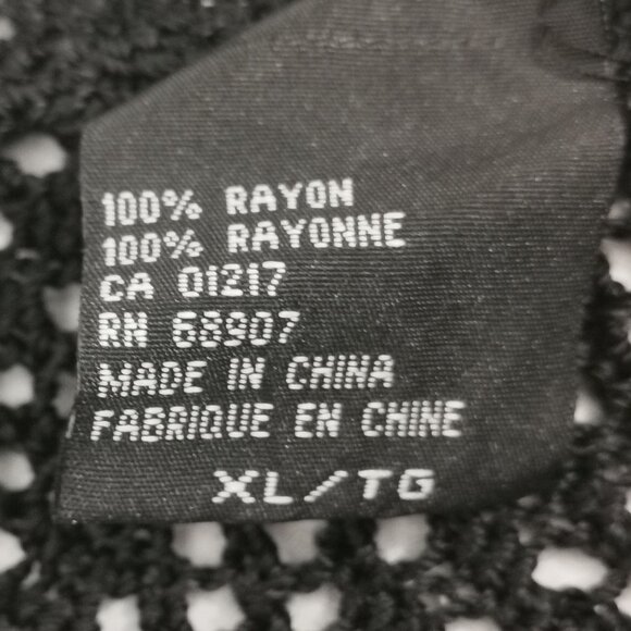 Crocheted with Sequined Trim Bolero Size M EUC #107 - Picture 6 of 8